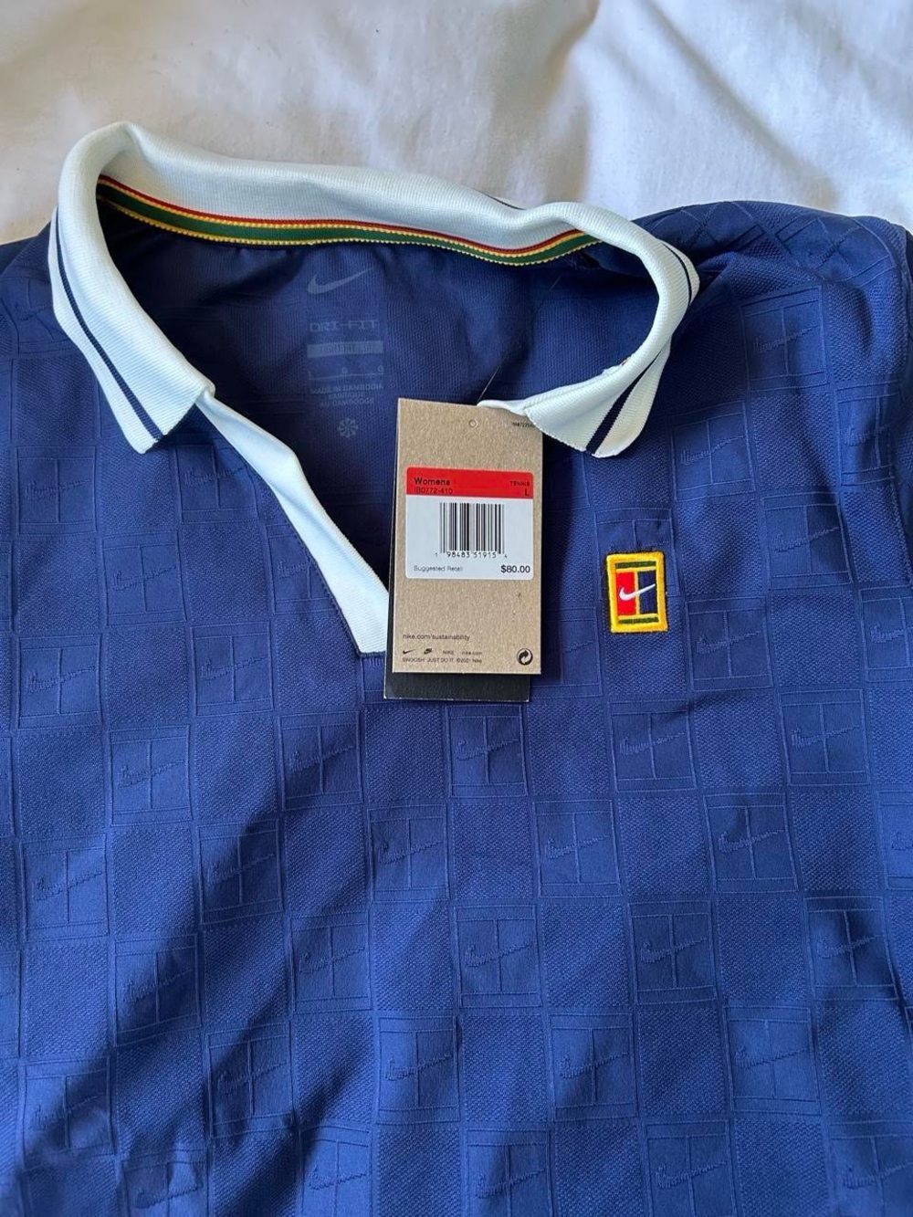 Nike court dri-fit collared tee - Picture 4 of 4